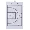 Double-Sided Football Full Half Court Tactic Board Dry Erases Board Basketball Coaching Board for Coaches with Marker