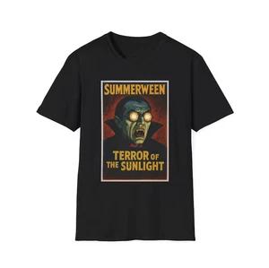 Funny Summerween Vampire Halloween T SHIRT UNISEX S