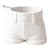 Practical Pen Container Shorts Shaped Holder, Funny Stationery Makeup Brush Storage Cup, 3D Cute Cup for Students Print Creative Office And