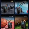 Cordless Mini Bike Pump with Digital Gauge Electric Bike Tire Pump with Rechargeable Battery for Cars Motorcycles Bicycle Ball