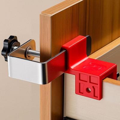 A Pair Of Woodworking Drawer Installation Tools Effortless And Handle Free Stainless Steel Drawer Installation And Fixing Clip