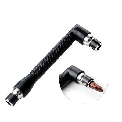 Mini L-shaped Double-Ended Socket Wrench Set with 6.35 Air Screwdriver Head and Extension Rod