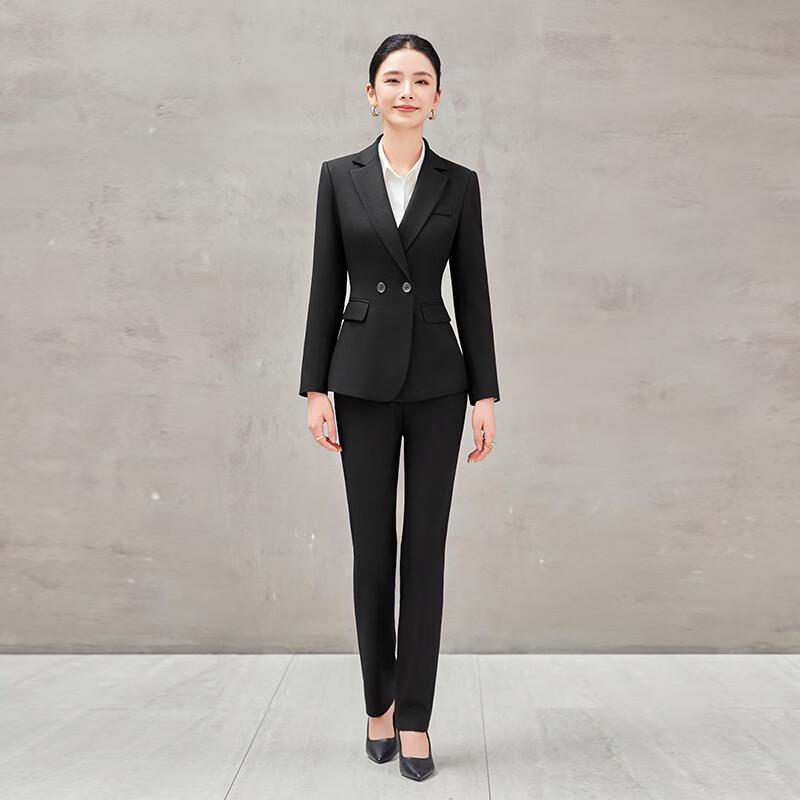 Women's Elegant Business Blazer Suit Set