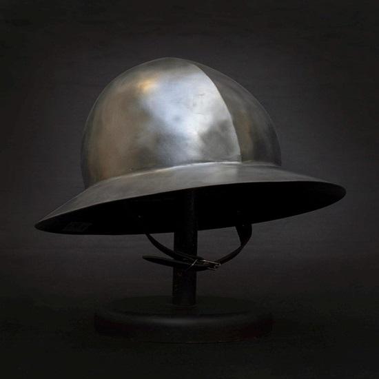 Medieval Kettle Hat Helmet: 14th Century Chapel De Fer, LARP SCA Armor