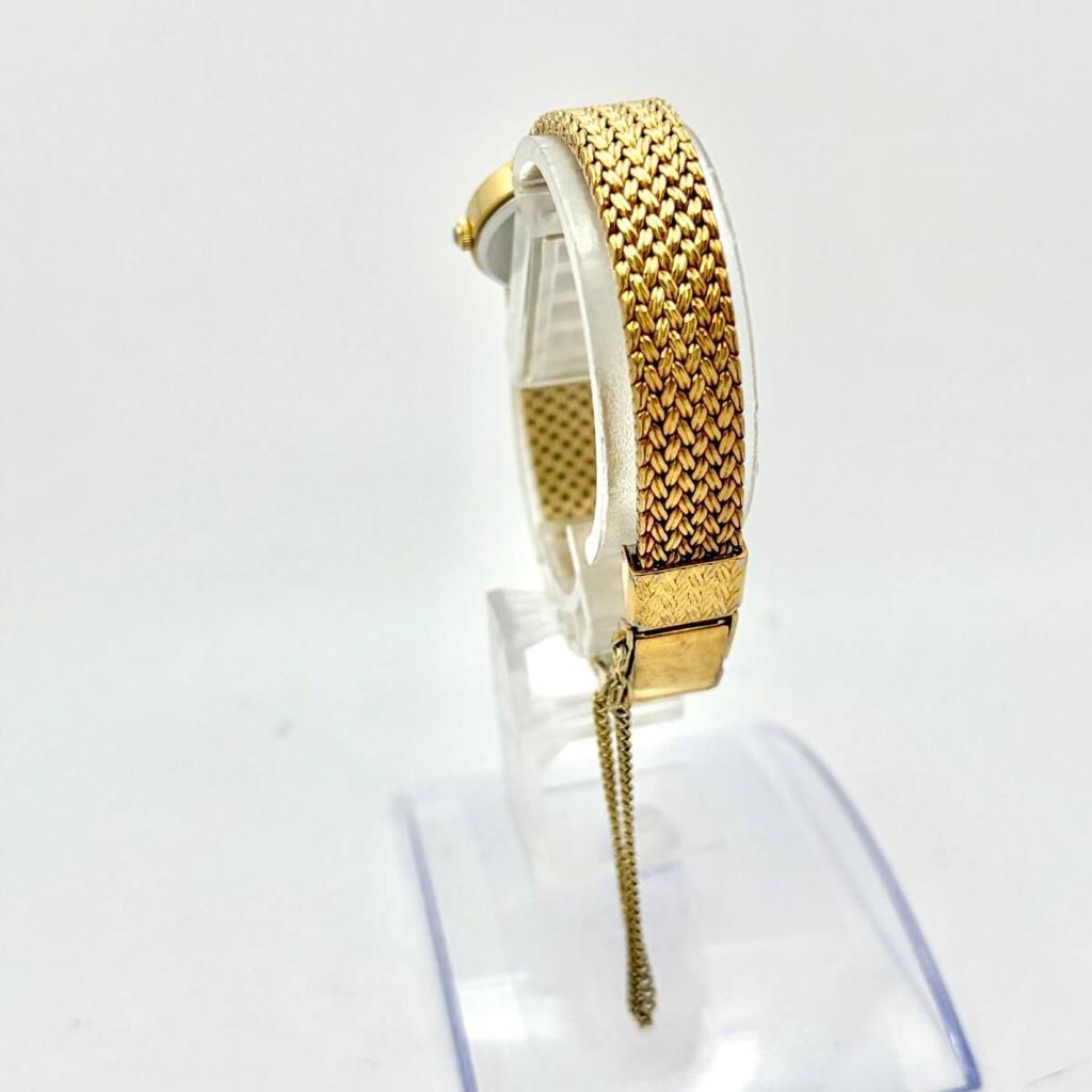 SEIKO 740414 [Excellent Condition/ New Battery] Ladies' Watch, Gold, 2P21-0B70