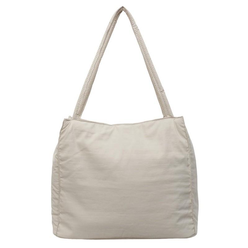 Nylon-Tragetasche für den täglichen Gebrauch mit Reißverschluss und Handytasche für lässige Frauen