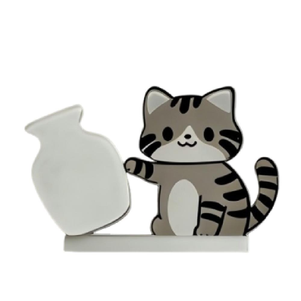 Creative Cat Refrigerator Magnet Acrylic Cute Pet Hair Collector Funny Novelty Cartoon Dog Fridge Magnet Office Decor