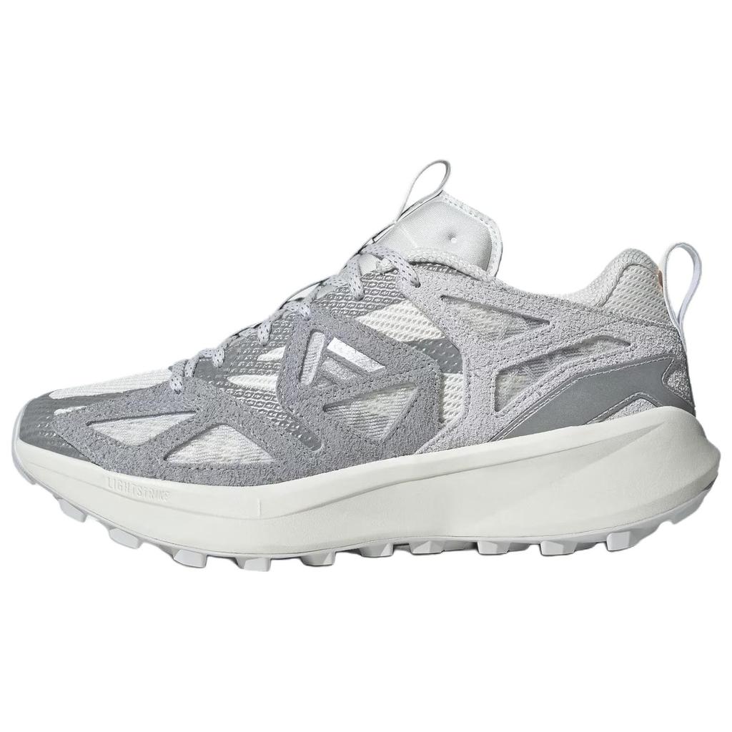 New Adidas Kantai Trail Running Shoes Unisex White Gray Silver JR1653