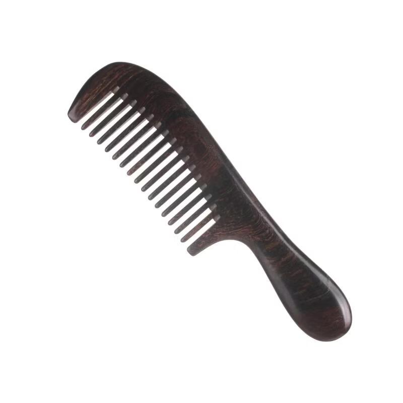 Beiduoyang Black Rosewood Knife-shaped Massage Hair Comb