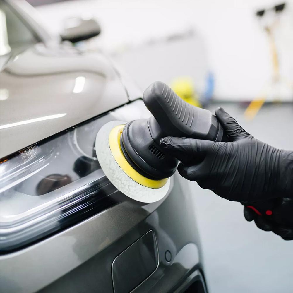 6Pcs Drill Car Polisher Wool Polishing Machine Wax Pads Car Buffing Pads Sponge Foam Kit for Auto Polishing Sanding Waxing
