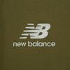 New Balance T Shirts Men's Green Crew Neck Moderate Straight Fit AMT22371-KAC
