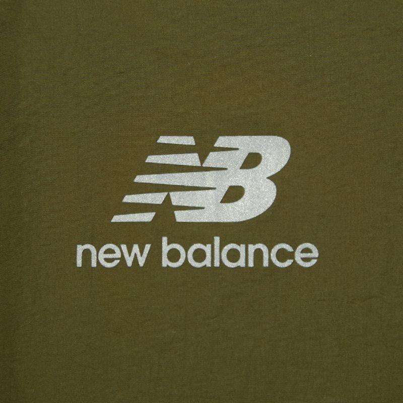 New Balance T Shirts Men's Green Crew Neck Moderate Straight Fit AMT22371-KAC