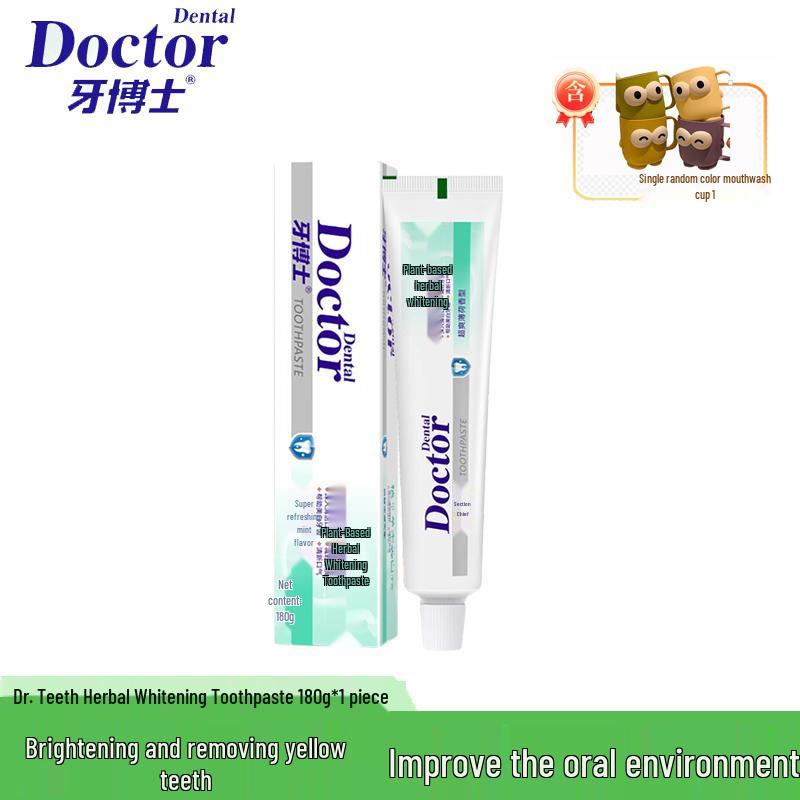 DR. Zahnaufhellende Kräuter-Zahnpasta