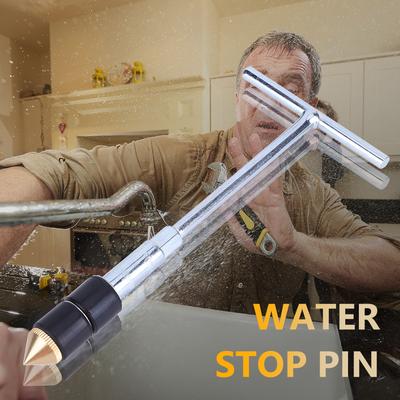 1Inch 1/2Inch 3/4Inch Water Stopper Anti-skid Rubber Design Water Stop Tool  Metal for Plugging Bathtub Sink for Houshold