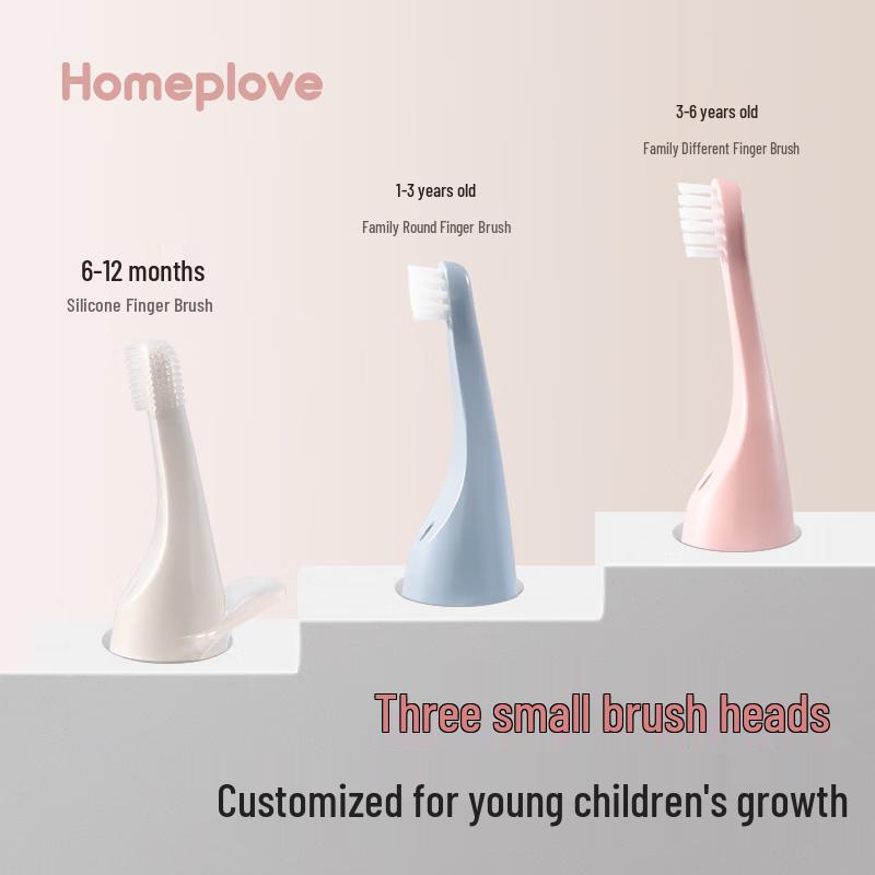 Homeplove ti11 Children s Electric Toothbrush Replacement Head 1-3 Years Old