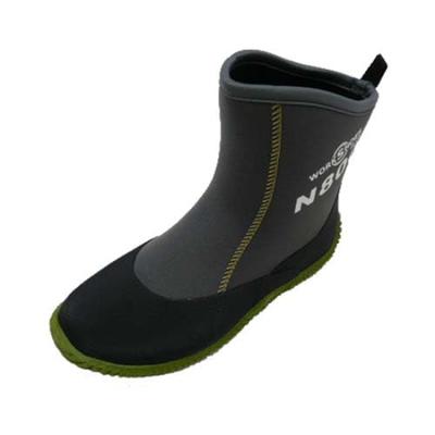 Work Shoes Plus Light N800 Short Boots S [Atom] SS-LL (Black (23.0-24.0))