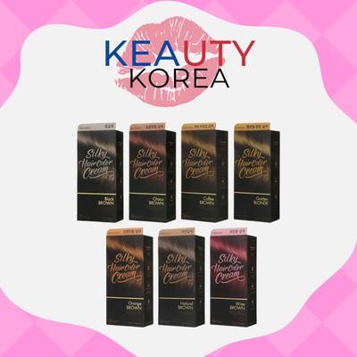 Seidig Haarfarbcreme 60ml (7 Farben)