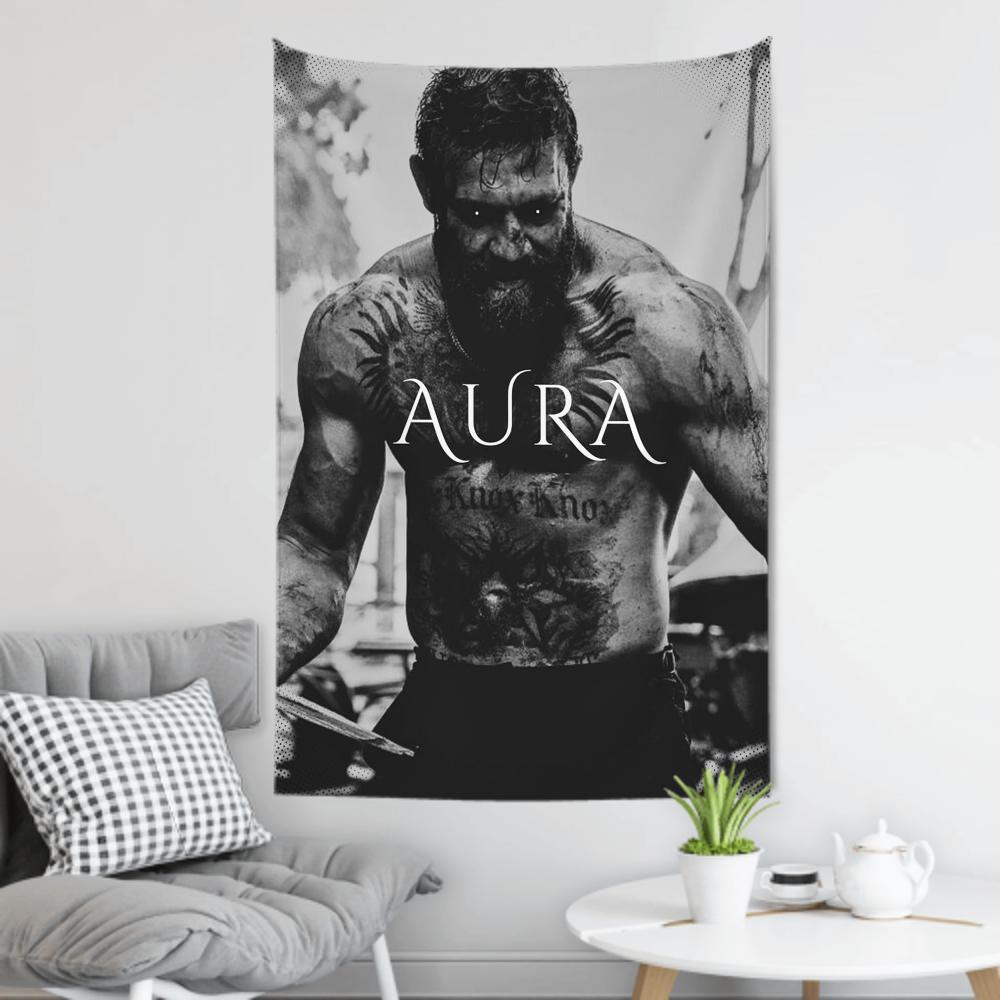 Conor Boxer Fighting MMcGregor Tapestry Room Decor Wall Cloth Party Hanging Background Room Decor Baby Room