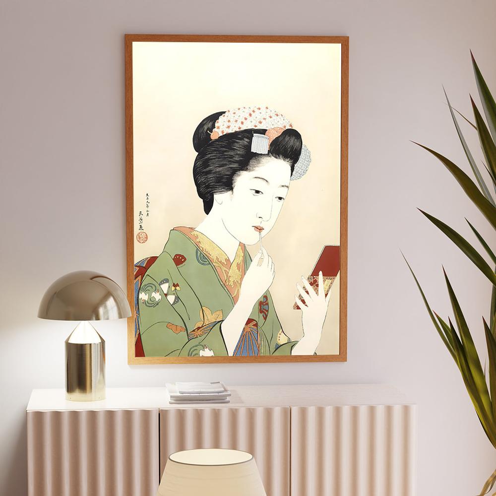Japoneză Femeie Ukiyoe Galerie de Artă Poster Kimono Femeie Retro Baie Pânză Pictură Print Sexy Geisha Camera Decor Home Decor Vintage