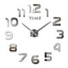 DIY Wall Clock Nepri 65 - 130 Cm - Silver 3D