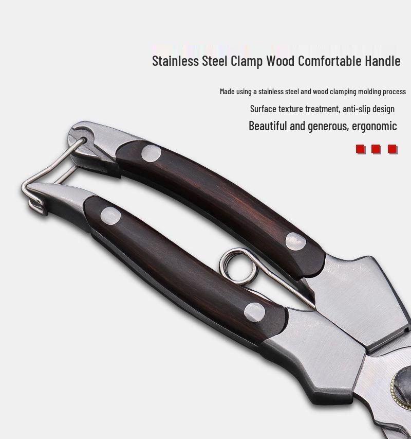 Stainless Steel Floral and Garden Pruning Shears for Thick Branches