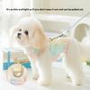 Spring and Summer Thin Mesh Sunscreen Clothing Small and Medium Teddy Bear Dog Clothes Vest Cool Clothes Pet Clothes