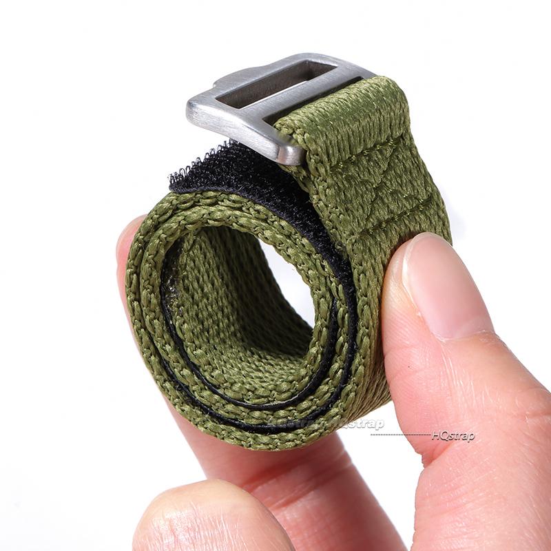 Nylon Watch Strap 20mm 22mm Sports Fabric Wristband Belt Canvas Bracelet for Seiko Universal Replacement Sport Watch Bands