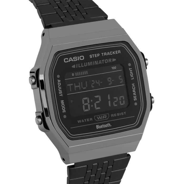 Montre Casio - Hommes - ABL-100WEGG-1BEF - Acier Inoxydable - Noir