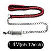 Large Dog Leash Nylon Braided Traction Rope Pet Walking Thick Hand Rope For Large Dogs Dog Training Leash Hound Dogs Accessories
