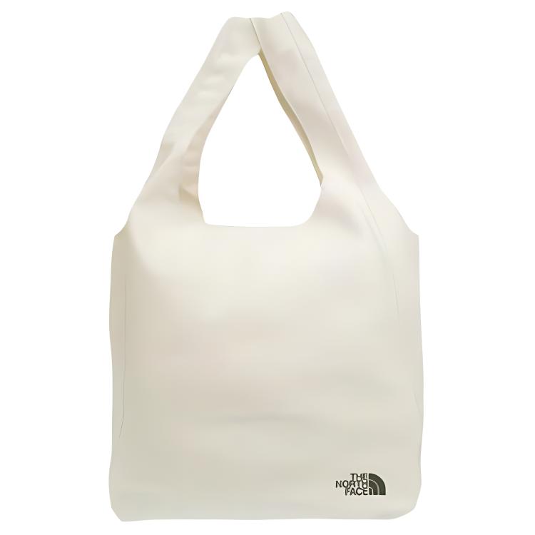 The North Face Logo Tote Bag Shopping Bag Shoulder Bag Outdoor Bag Women tote Cream NN2PP80B