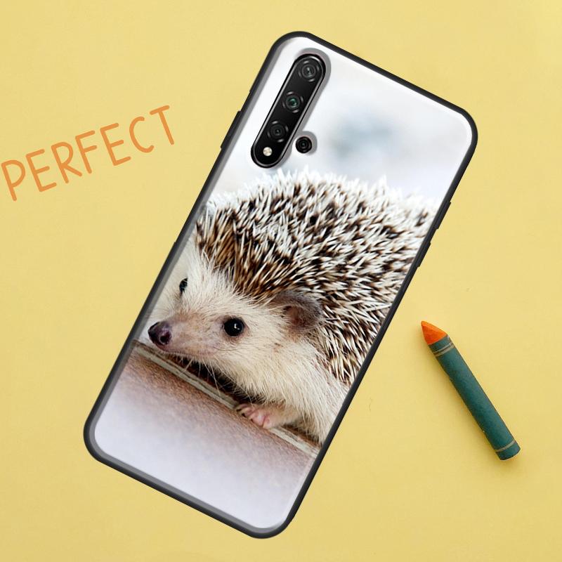 Cute Little Hedgehog For Huawei Nova 5T 9 10 SE 7i 8i 11i 12i Y60 Y61 Y70 Y72 Y73 Y90 Y91 P20 P30 P40 Lite Case