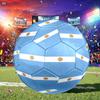 1pc Argentine Flag Art Size 5 Soccer Ball, Suitable for Practice Matches/tournament Training,Lightweight and Durable Gt7071