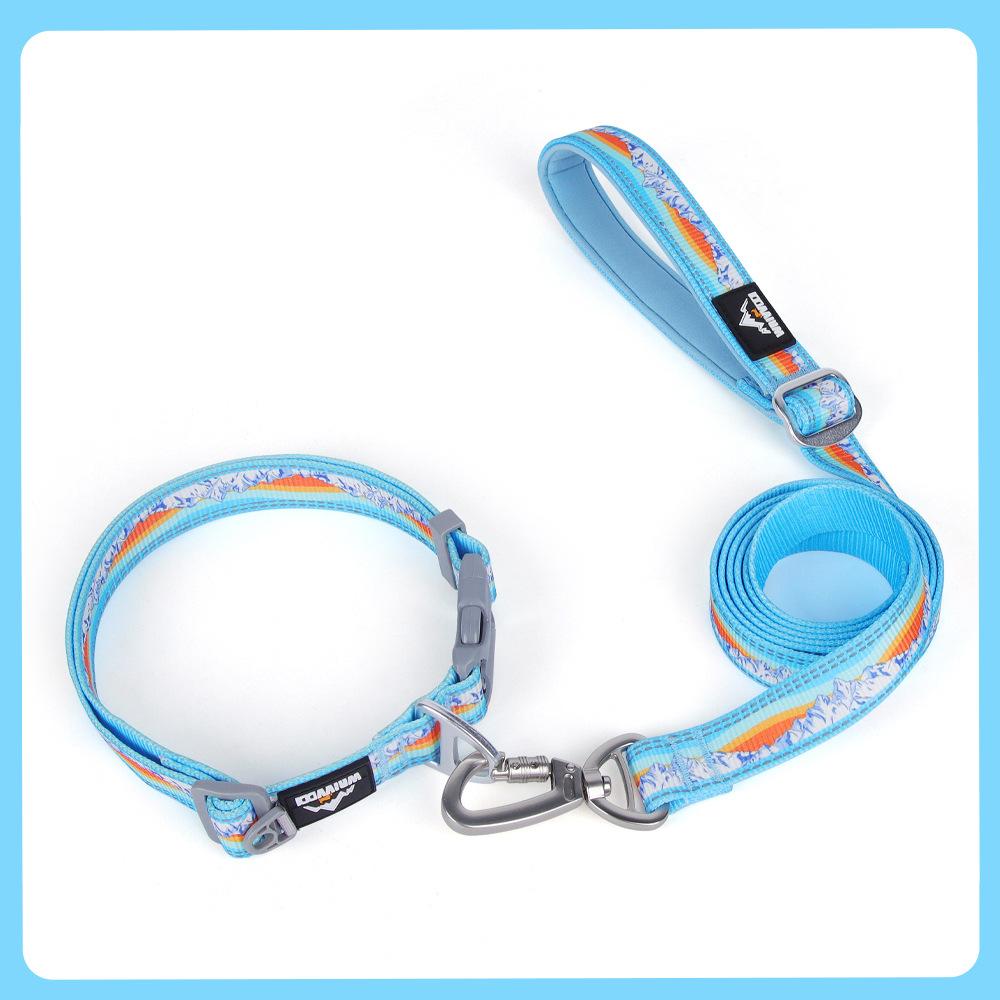 Dog Leash Comfortable Non-neck Leash Pet Collar Dog Reflective Leash Adjustable Leash Collar