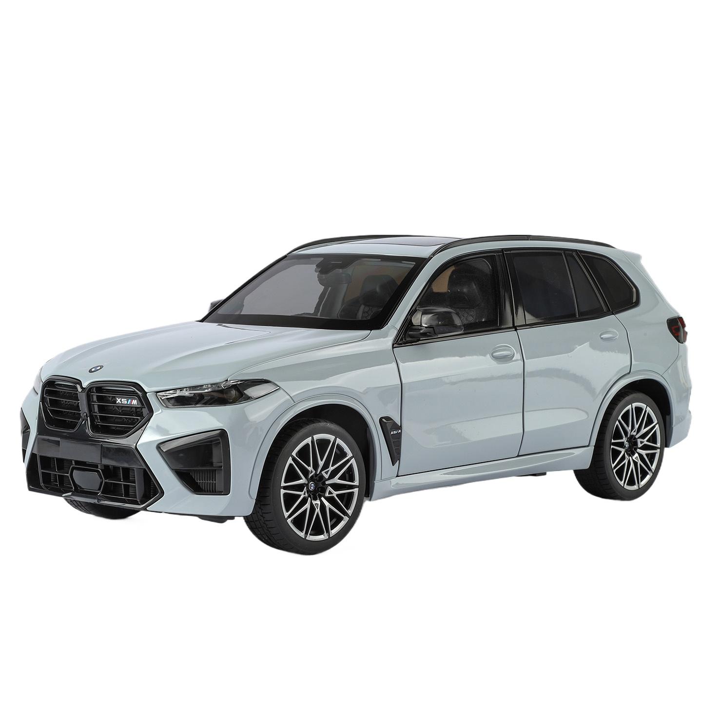 

1/18 BMW X5M IM SUV Алюмінієва Мініатюрна Модель Автомобіля Лита Металева Статична Масштабна Модель Колекція Автомобілів Дитяча Іграшка на День Народження Автомобілі Транспортні Засоби сірий колір