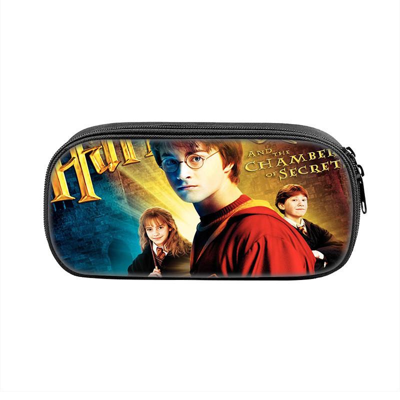 Harry Potter School Stationery Bag With Nylon Material For Students And Gift Use