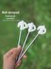 Luminous Butterfly Camping Tent Stakes with Hook