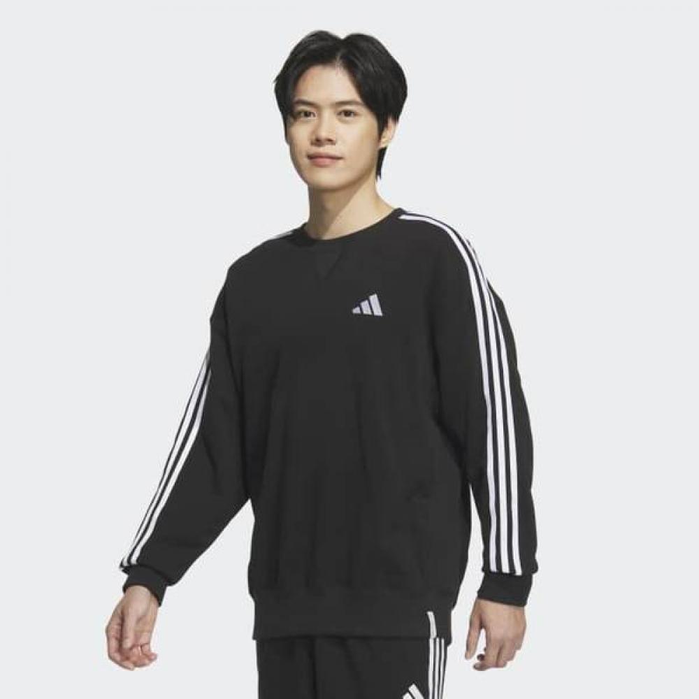 Adidas Unisex Essential Loose Fit 3s French Terry Sweat A3XL