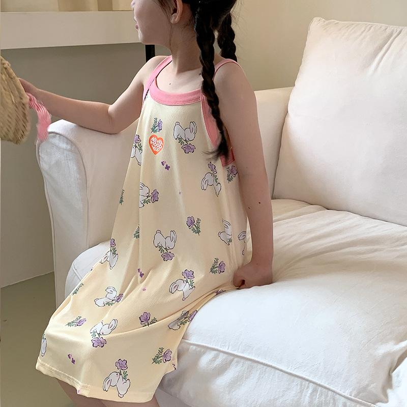 Mädchen Niedliches Sommer Trägerkleid - Modischer Prinzessinnenstil für Kleinkinder