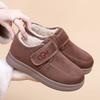 Winter New Women's Cotton Shoes with Fleece and Thickened for Warmth Comfortable Anti-Slip and Durable Free Shipping