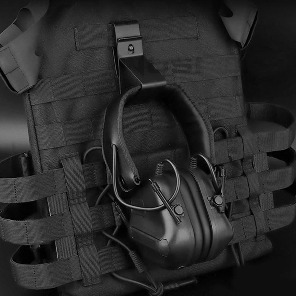 MOLLE Tactical Waist Hanging Buckle Multi-purpose Wear Belt CS Tactical Headset Holder Waist Key Storage Tool Hanging Buckle