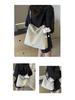 Women's Large Capacity Canvas Tote - 2025 New Summer Crossbody, Casual & Versatile for Students