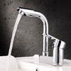 Bathroom Wash Basin Double Hole Hot and Cold Water Faucet Alloy Universal Rotating Household Basin Faucet