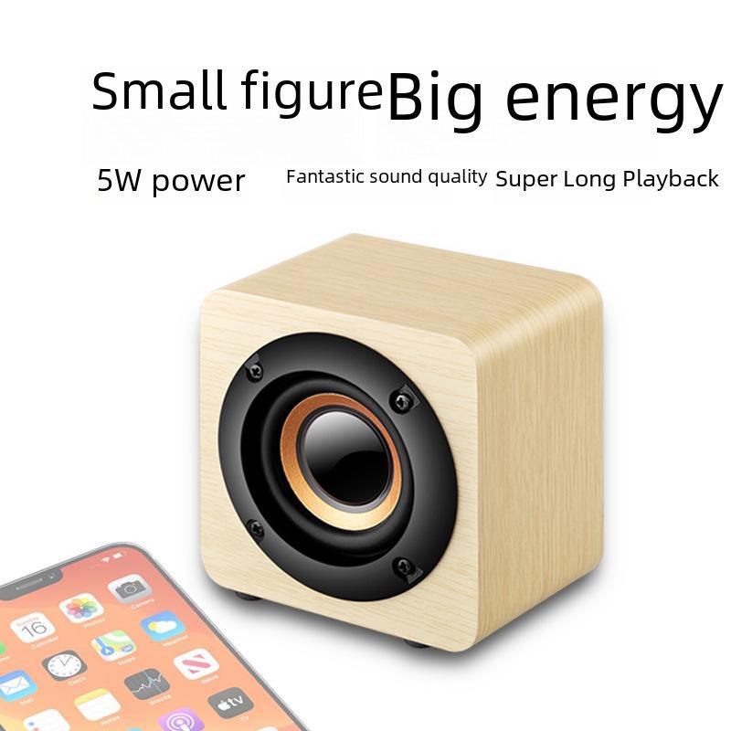 Mini alto-falante Bluetooth sem fio retrô para eventos e presentes