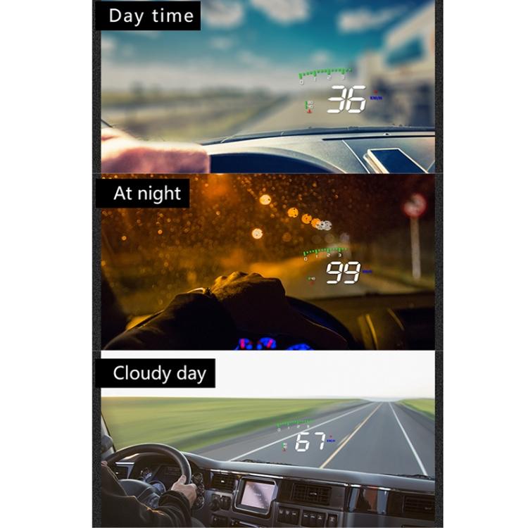 A900 OBD2 3.5 inch Car Head Up Display