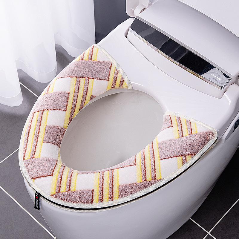 

Toilet cushion Four seasons comfortable zipper seat cushion comfortable seat cushion toilet cover comfortable