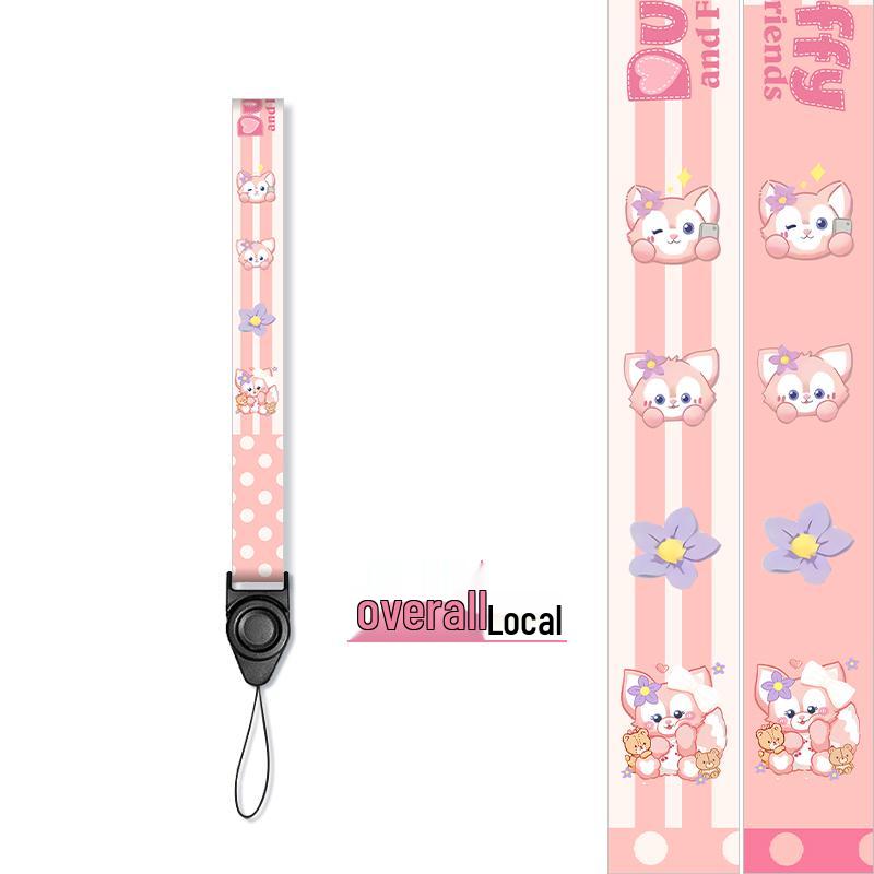 Lanyard Nero Multifunzionale Personalizzato Creativo con Porta Badge Separato per Badge Identificativi dei Dipendenti.