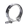 V Band Clamp Male Female Exhaust Flange 304 Stainless Steel Turbo Muffler Pipe Kits Release Car Accessories 2"2.5"3"3.5" 4" Inch