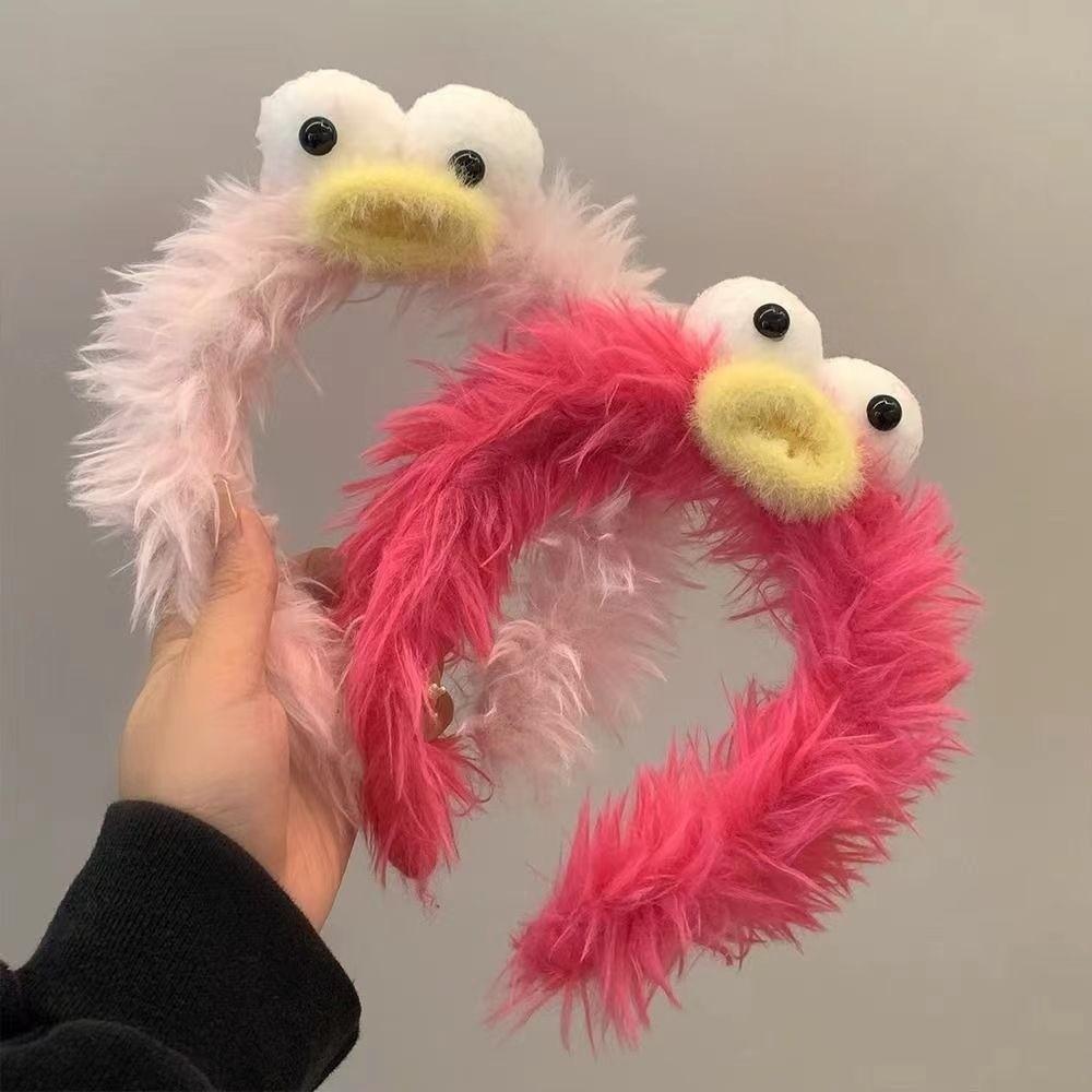Colorful Cosplay Hairband Plush Funny Hair Hoop Creative Headband