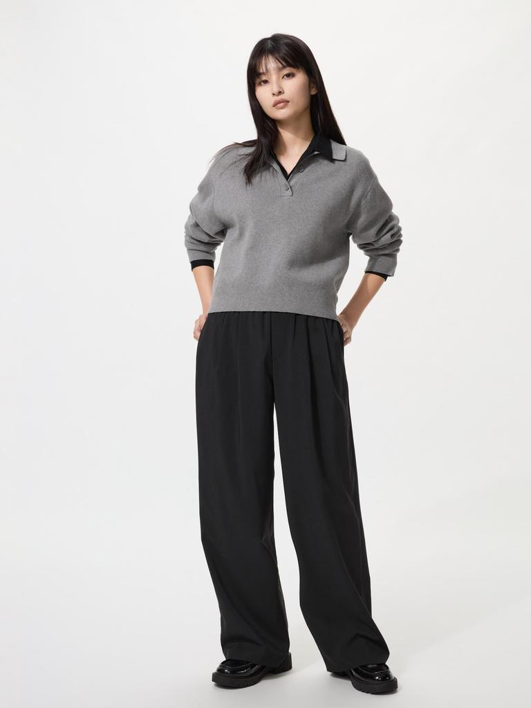 Uniqlo Japan Easy Tuck Pants