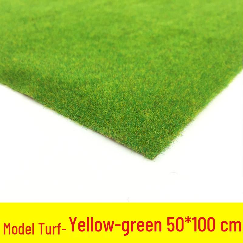 Handmade Architectural Model Turf for Outdoor Lawn and Grassland Models